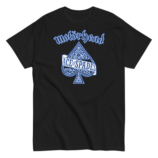 Motorhead Blue Ace Mens T Shirt Black