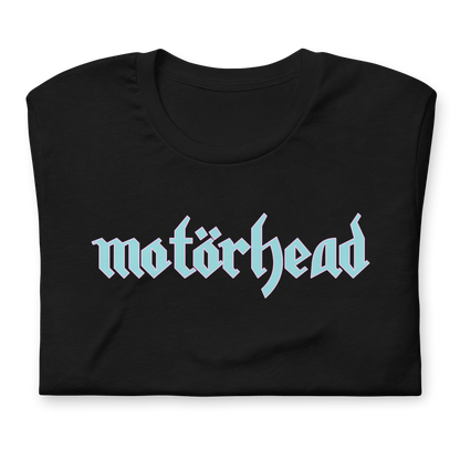 Motorhead Blue Logo Officially Licensed Mens T Shirt Black