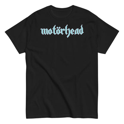 Motorhead Blue Logo Officially Licensed Mens T Shirt Black
