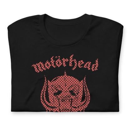 Motorhead Checkered Warpig Officially Licensed Mens T Shirt Black