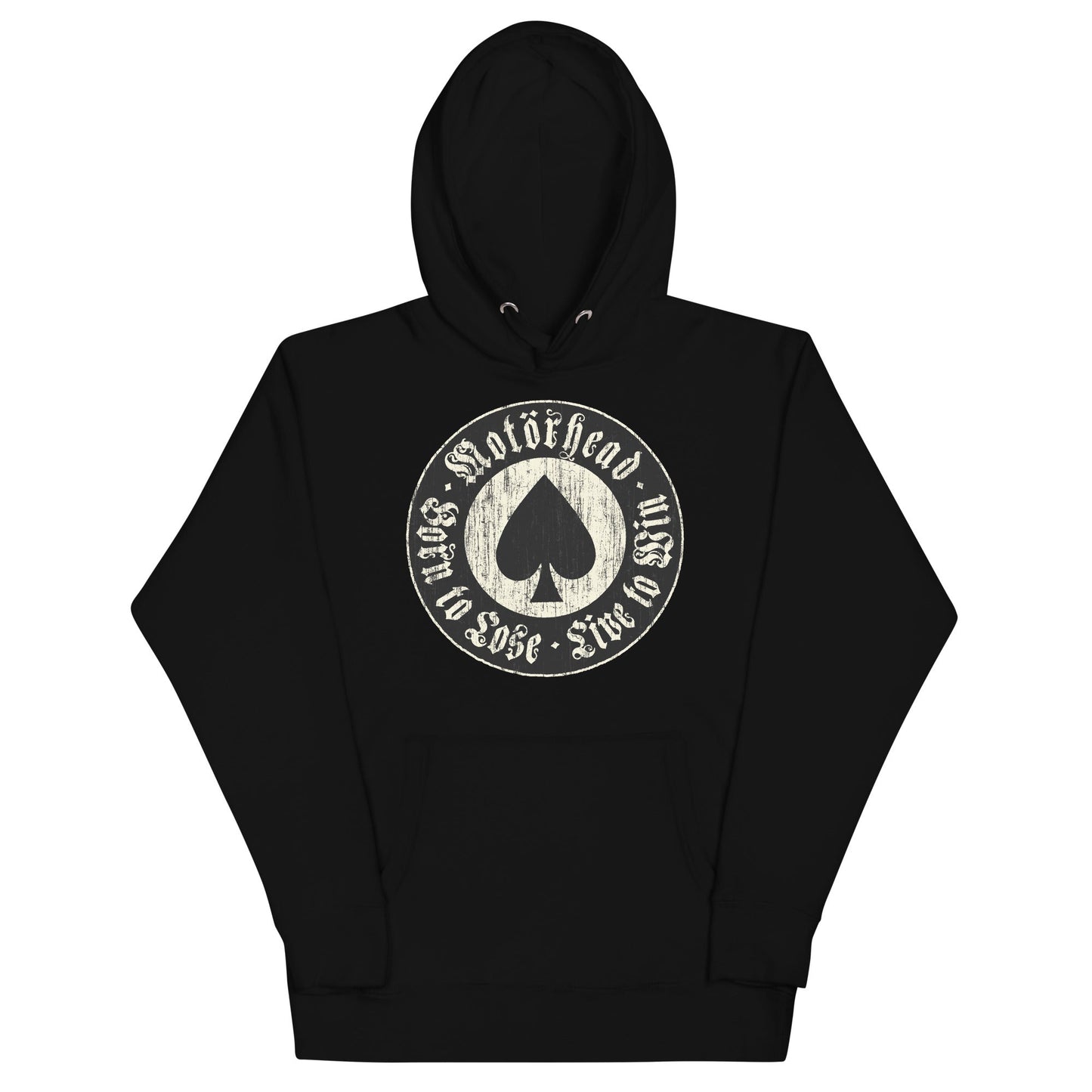 Motorhead Circle Logo Mens Hoodie Black