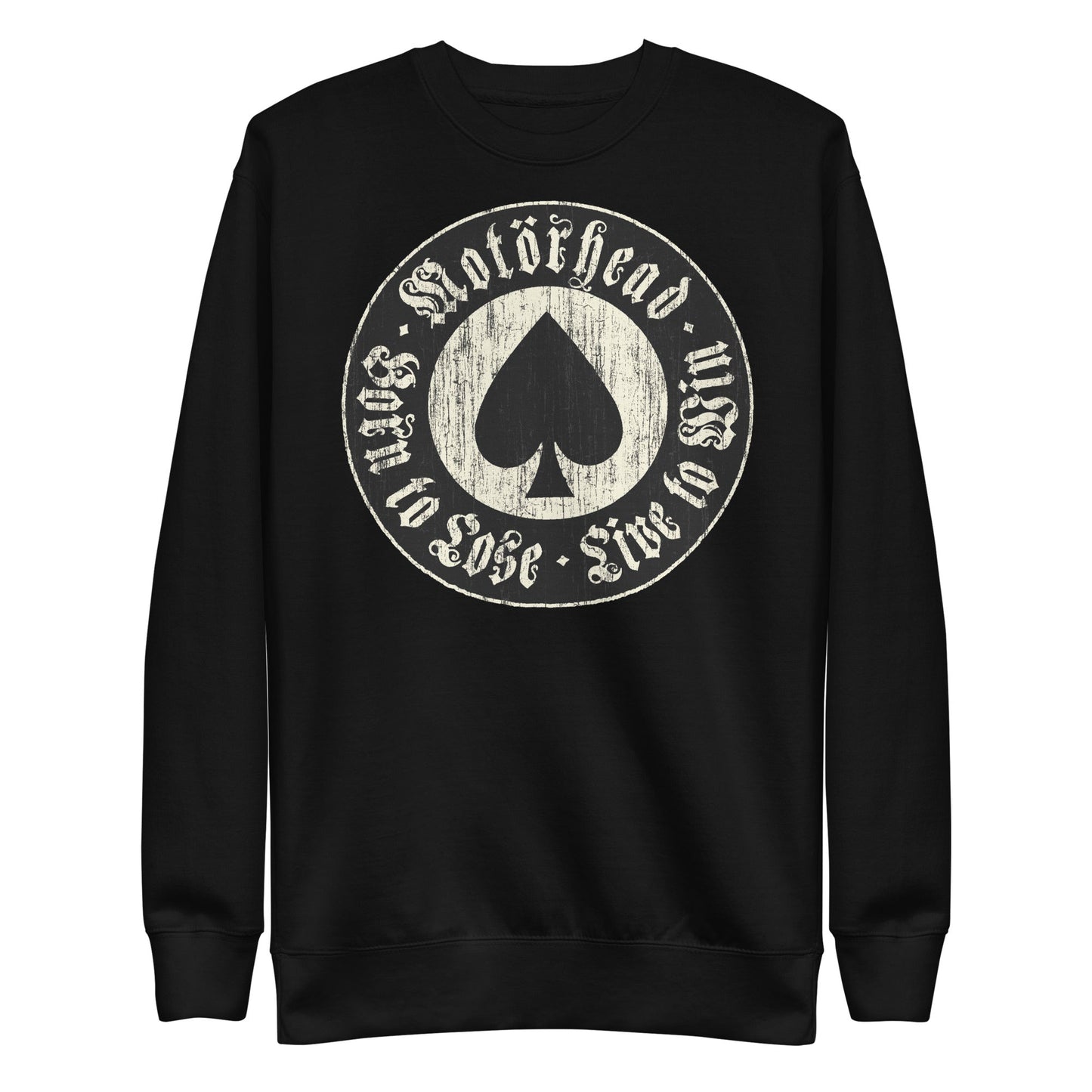 Motorhead Circle Logo Mens Sweatshirt Black