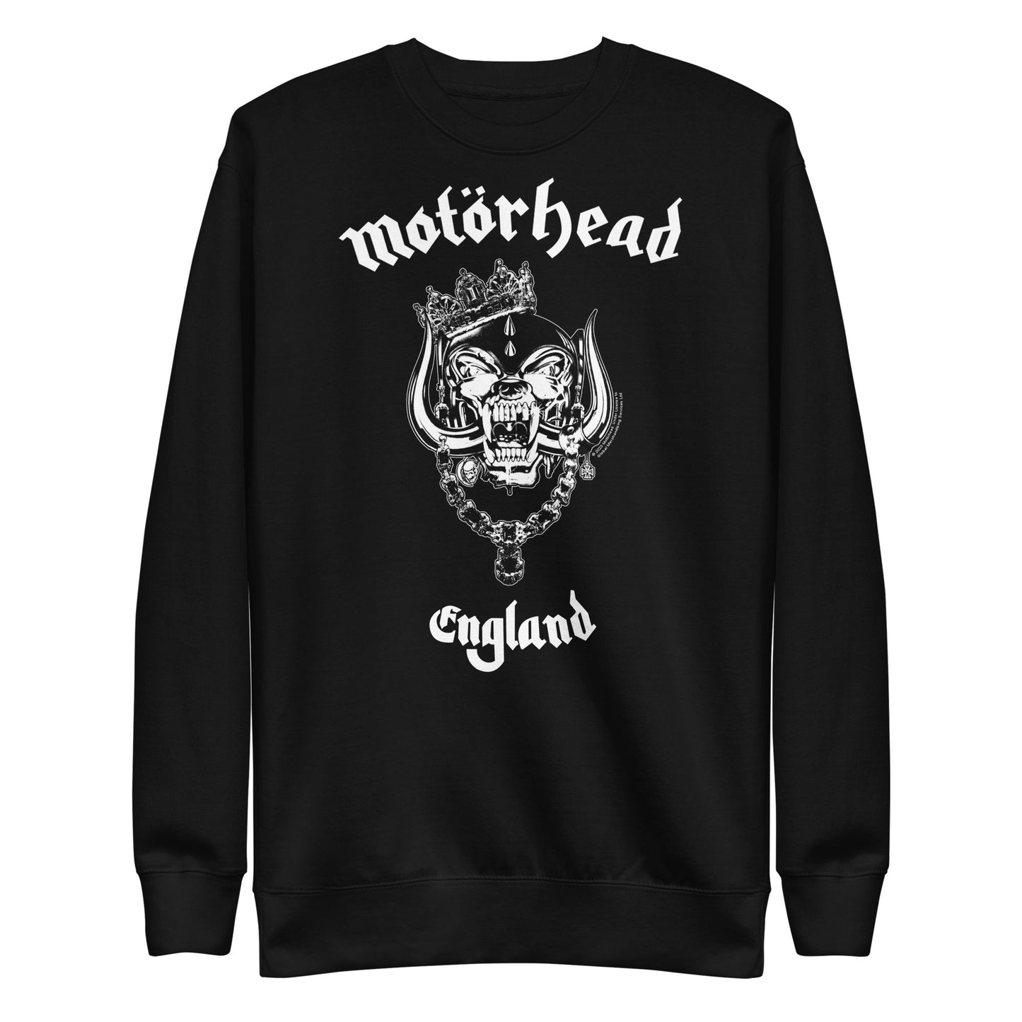 Motorhead Classic Logo Mens Sweatshirt Black