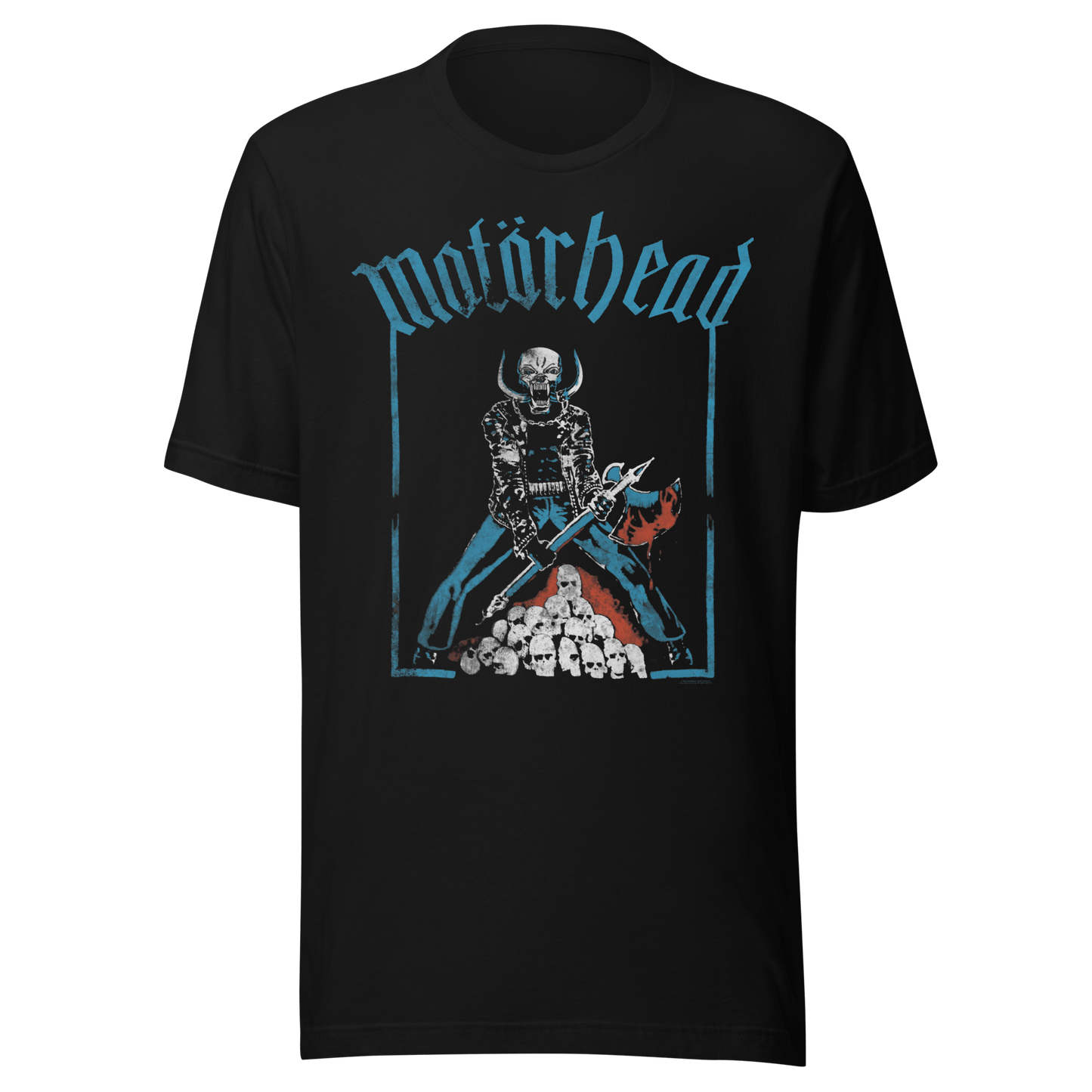 Motorhead Everything Louder Jumbo Print Officially Licensed Mens T Shirt Black