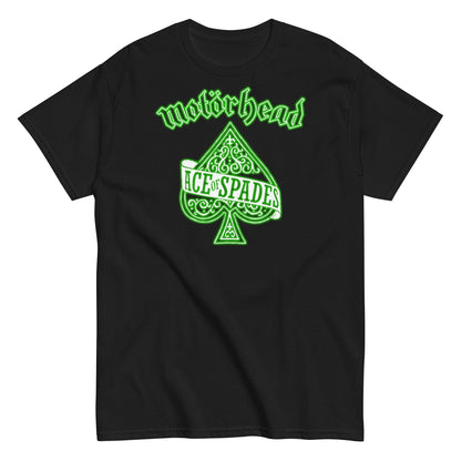 Motorhead Green Ace Officially Licensed Mens T Shirt Black