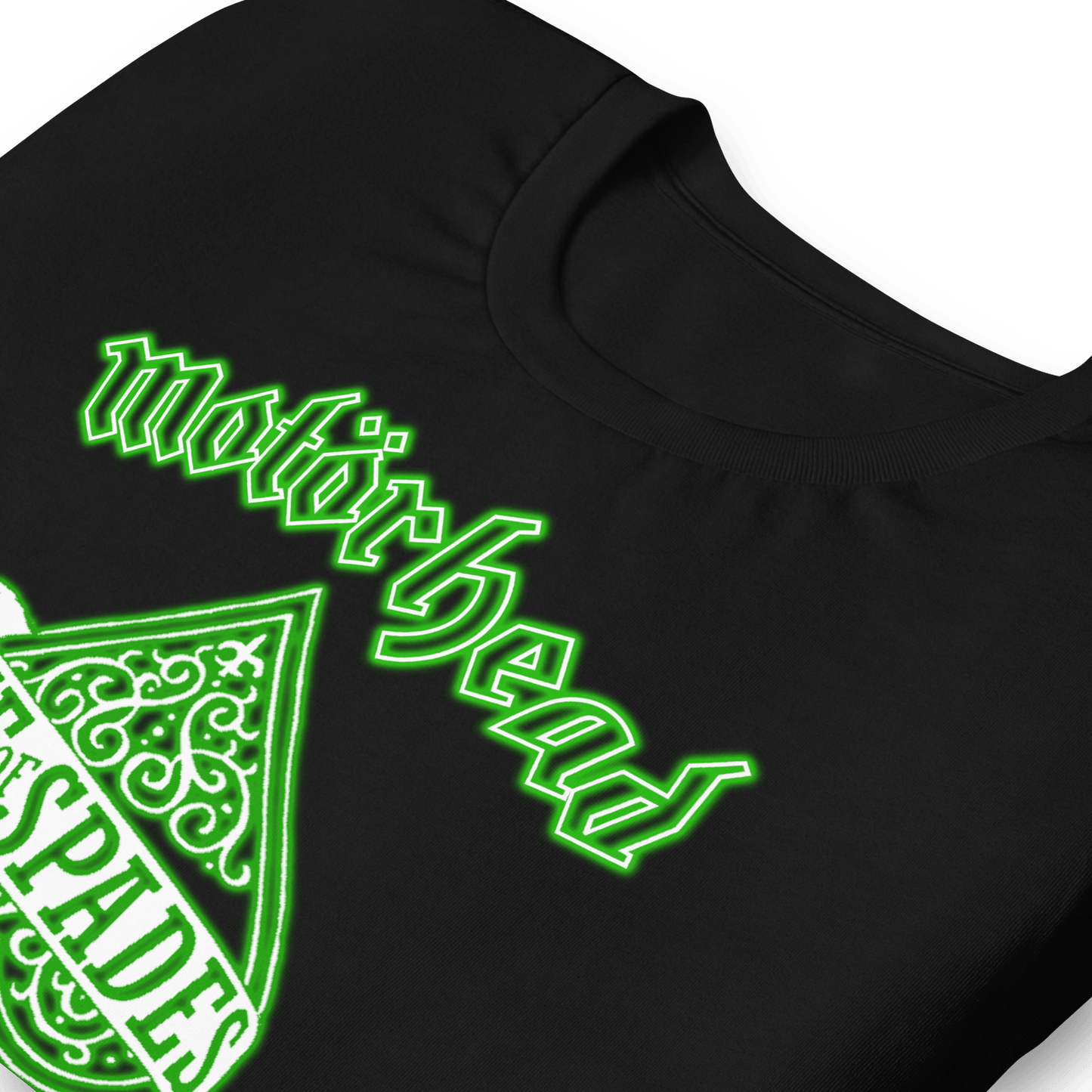 Motorhead Green Ace Officially Licensed Mens T Shirt Black