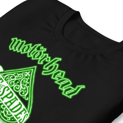 Motorhead Green Ace Officially Licensed Mens T Shirt Black
