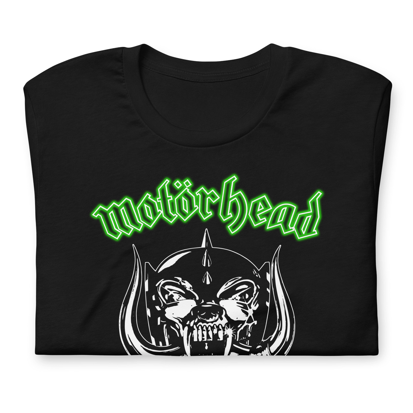 Motorhead Green Logo Officially Licensed Mens T Shirt Black