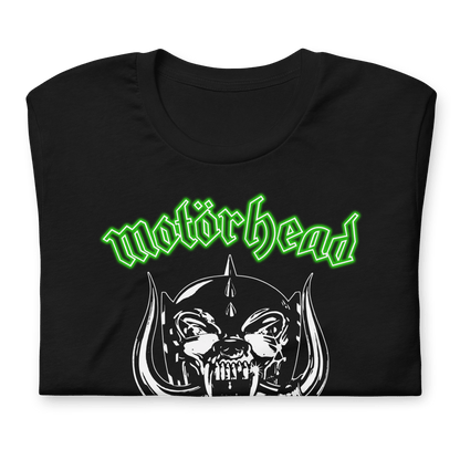 Motorhead Green Logo Officially Licensed Mens T Shirt Black