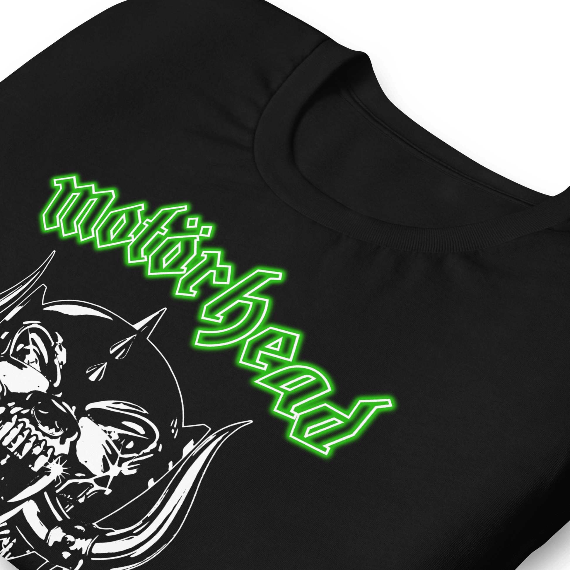 Motorhead Green Logo Officially Licensed Mens T Shirt Black