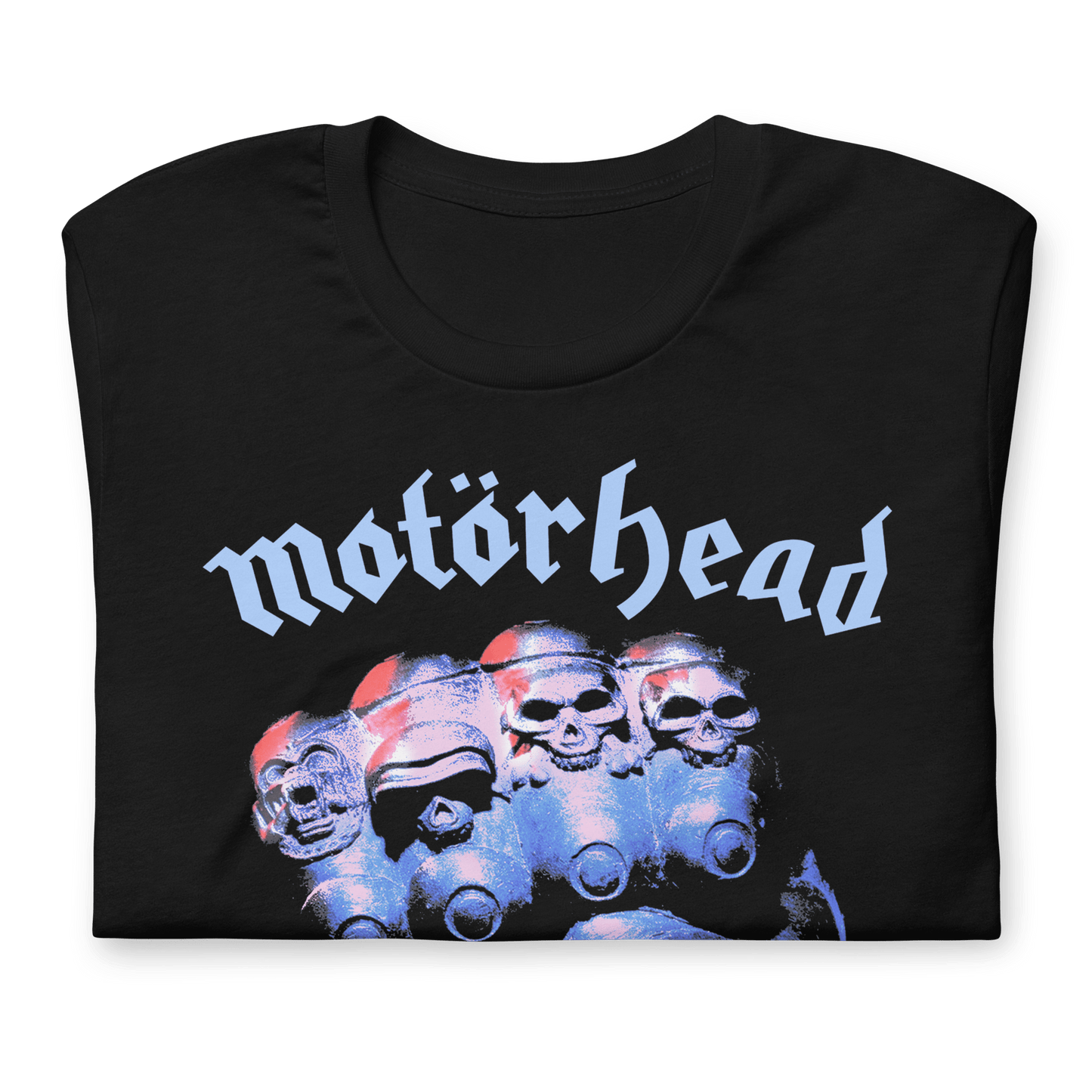 Motorhead Iron Knuckles Officially Licensed Mens T Shirt Black