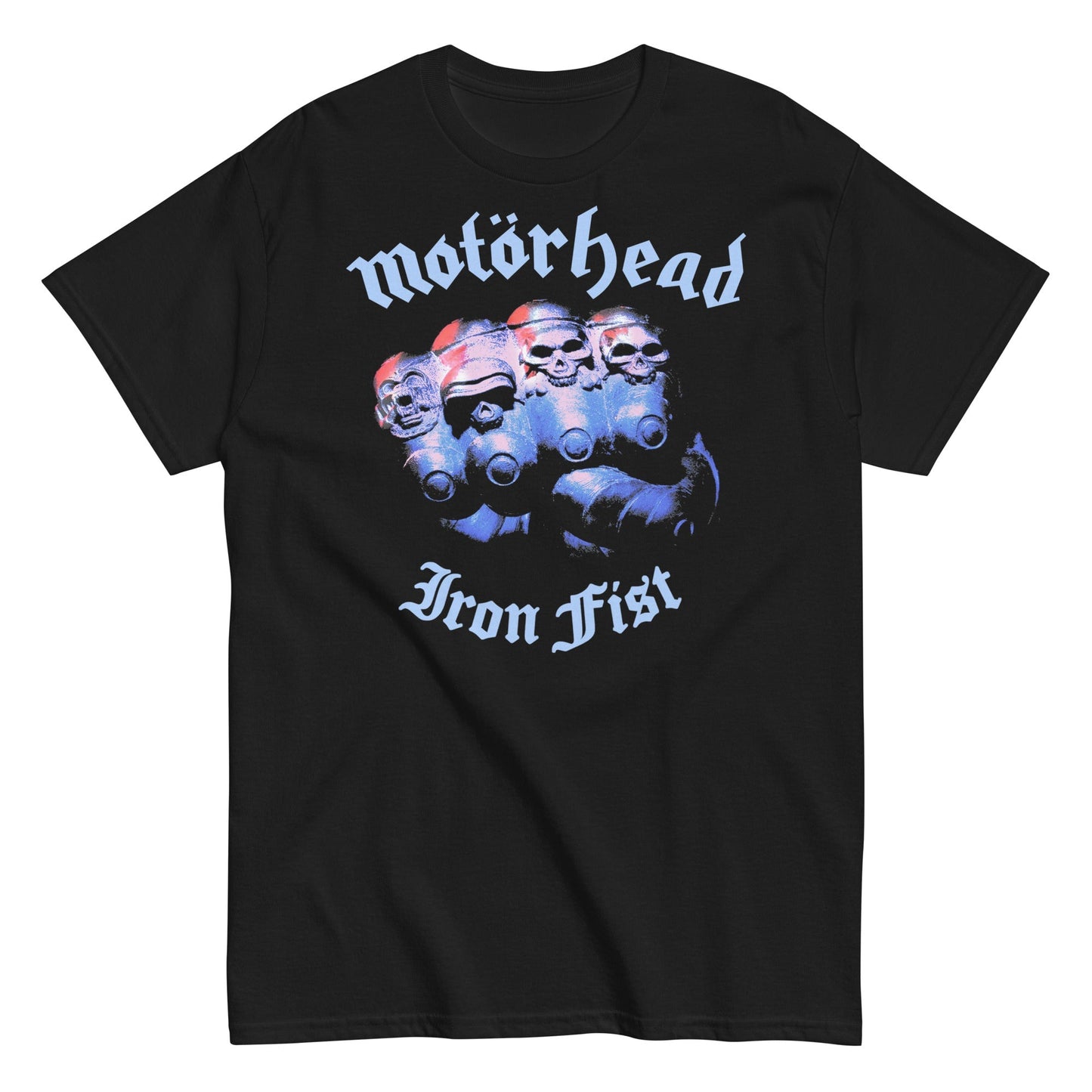 Motorhead Iron Knuckles Mens T Shirt Black