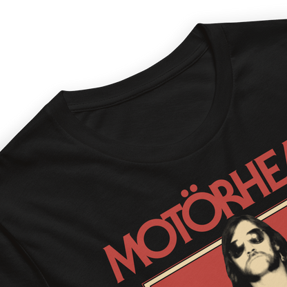 Motorhead Leather Stare Officially Licensed Mens T Shirt Black