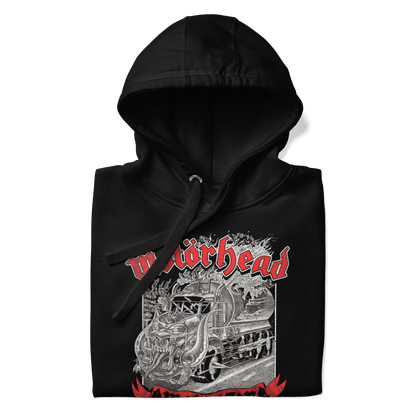 Motorhead Motorizer Mens Officially Licensed Hoodie Black