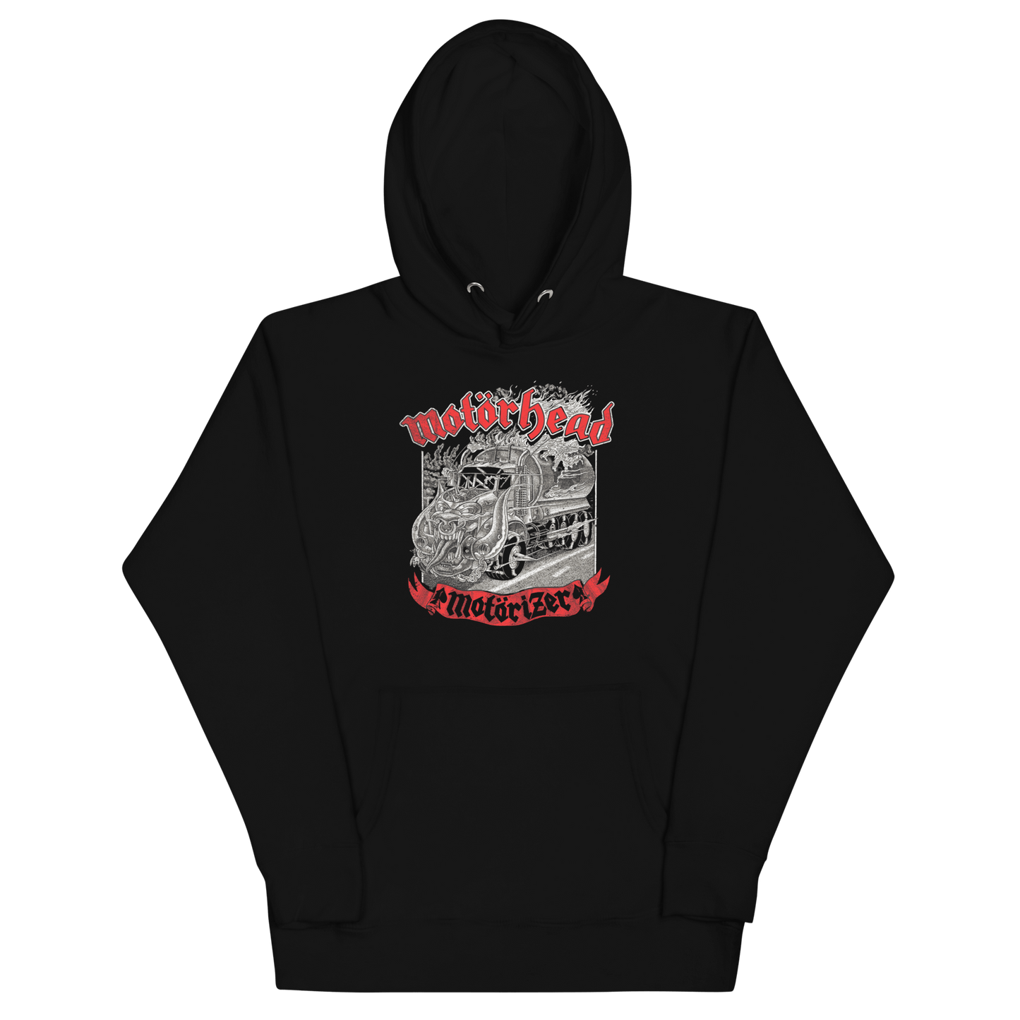 Motorhead Motorizer Mens Officially Licensed Hoodie Black