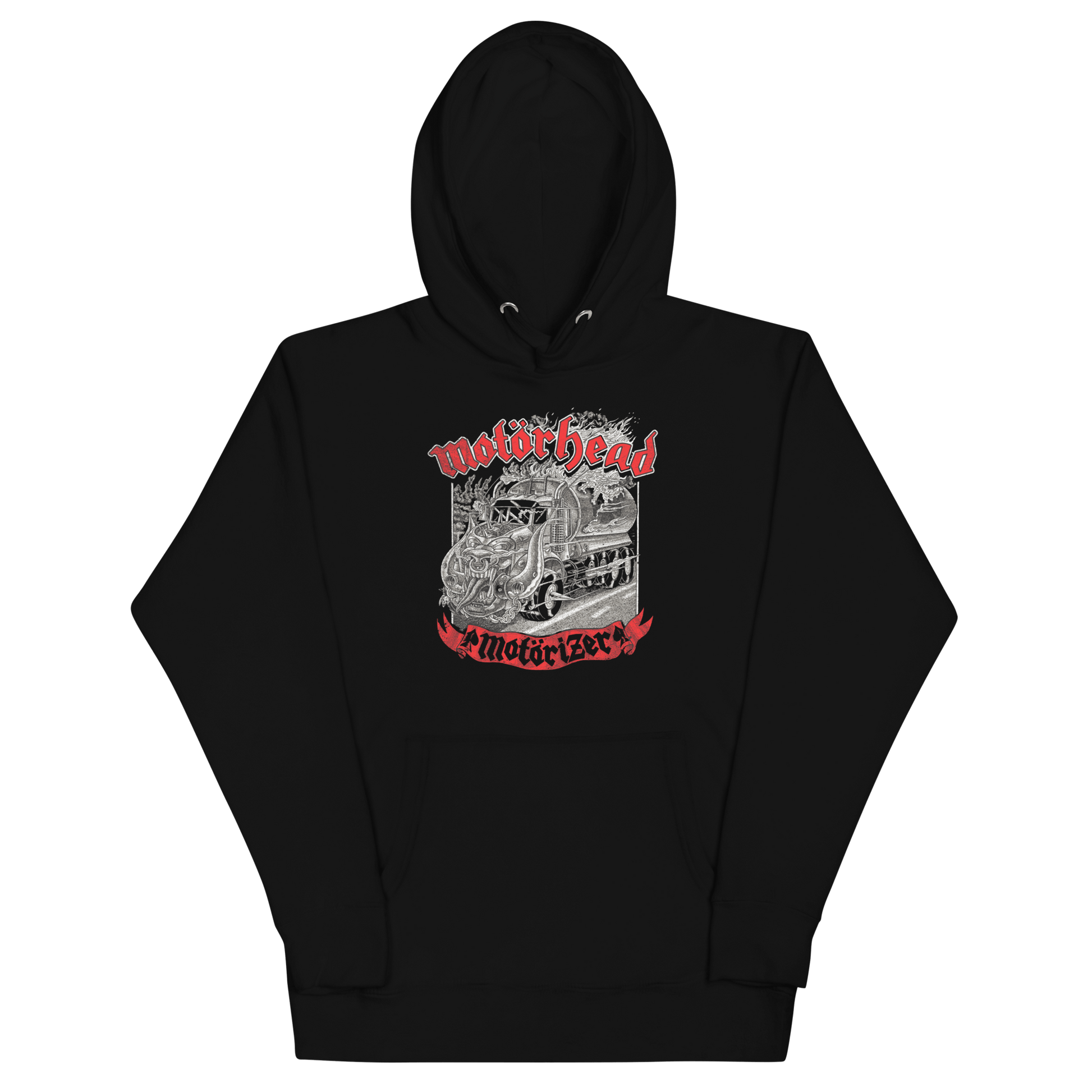 Motorhead Motorizer Mens Officially Licensed Hoodie Black