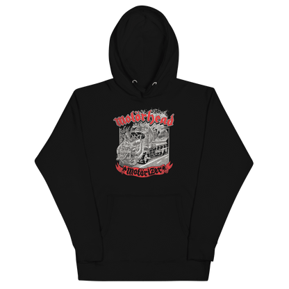 Motorhead Motorizer Mens Officially Licensed Hoodie Black