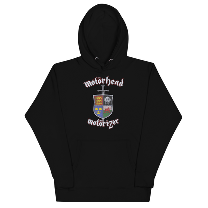 Motorhead Motorizer Mens Officially Licensed Hoodie Black