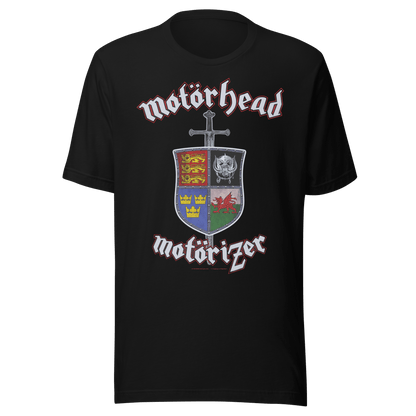 Motorhead Motorizer Jumbo Print Officially Licensed Mens T Shirt Black