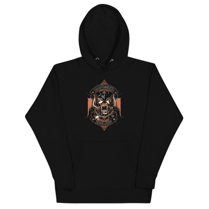 Motorhead NeoClassic Warpig Mens Officially Licensed Hoodie Black