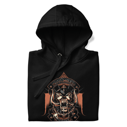 Motorhead NeoClassic Warpig Mens Officially Licensed Hoodie Black