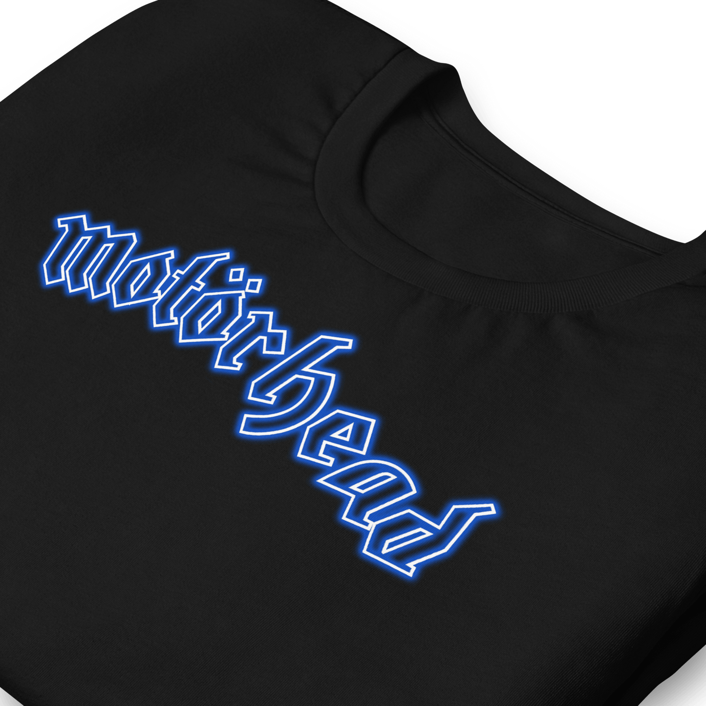 Motorhead Neon Blue Moon Officially Licensed Mens T Shirt Black