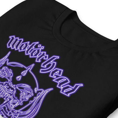 Motorhead Neon Blue Warpig Officially Licensed Mens T Shirt Black