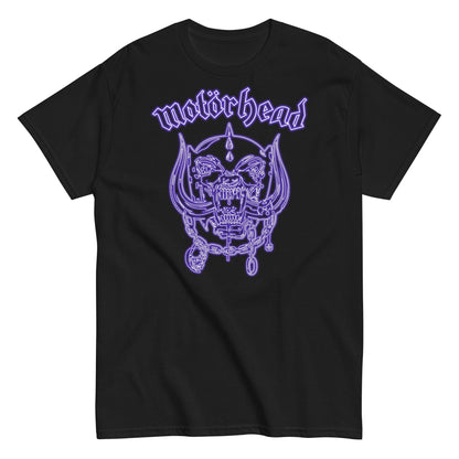 Motorhead Neon Blue Warpig Officially Licensed Mens T Shirt Black
