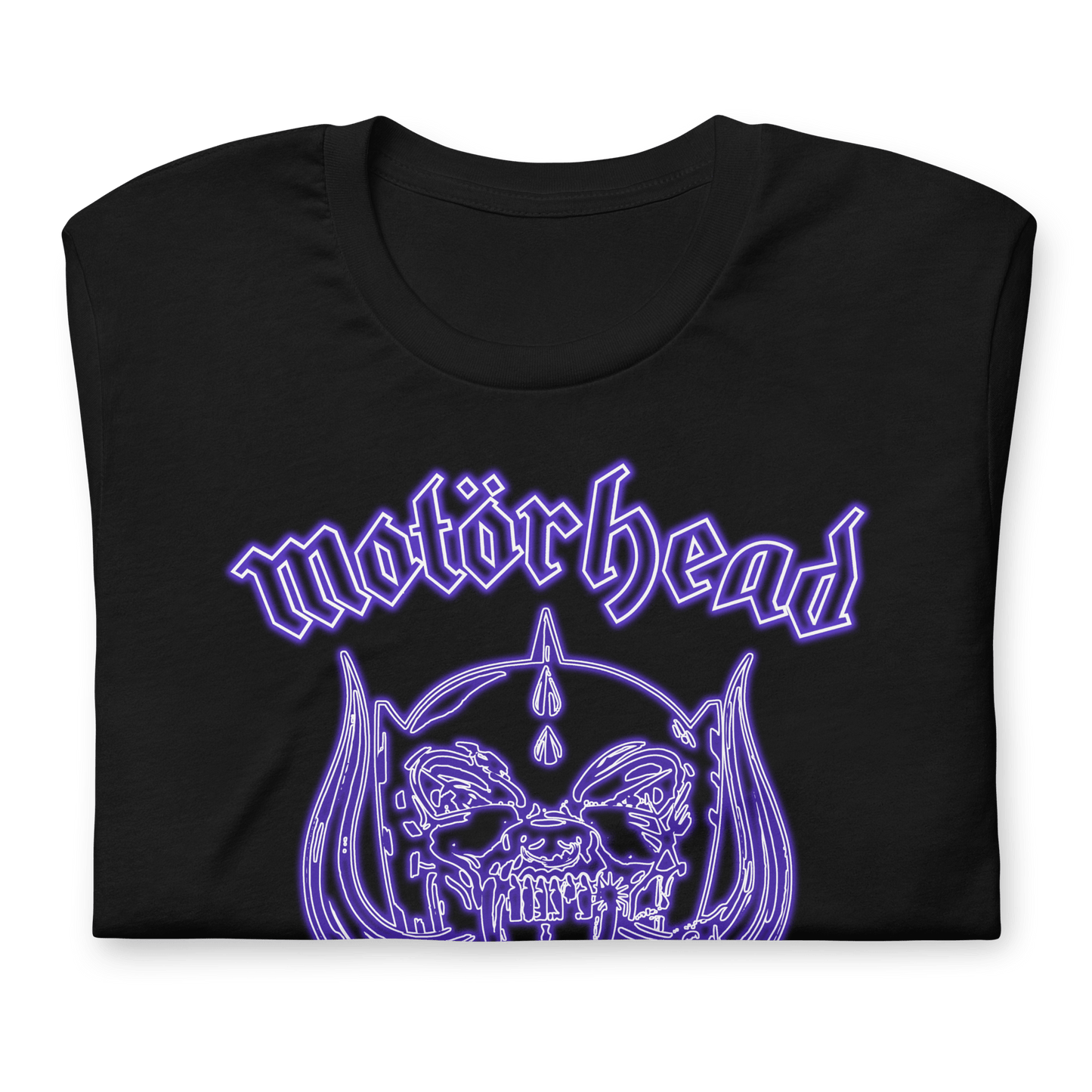 Motorhead Neon Blue Warpig Officially Licensed Mens T Shirt Black