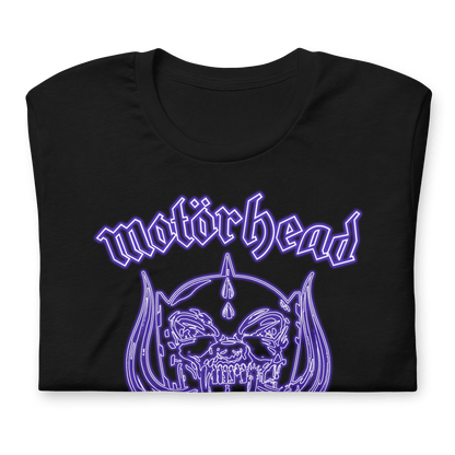 Motorhead Neon Blue Warpig Officially Licensed Mens T Shirt Black