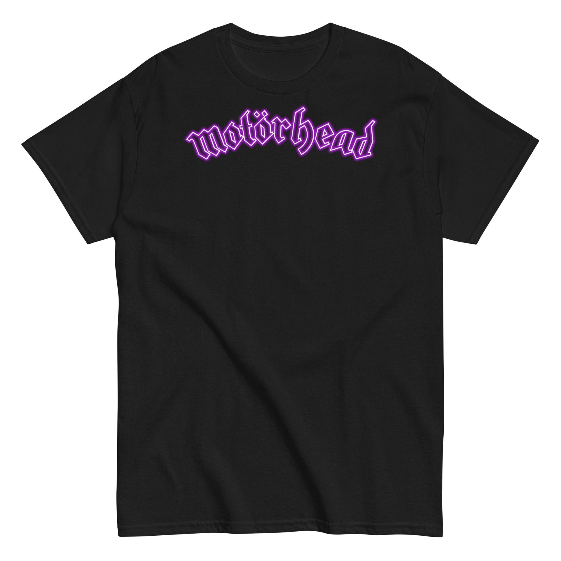 Motorhead Neon Pink Moon Officially Licensed Mens T Shirt Black