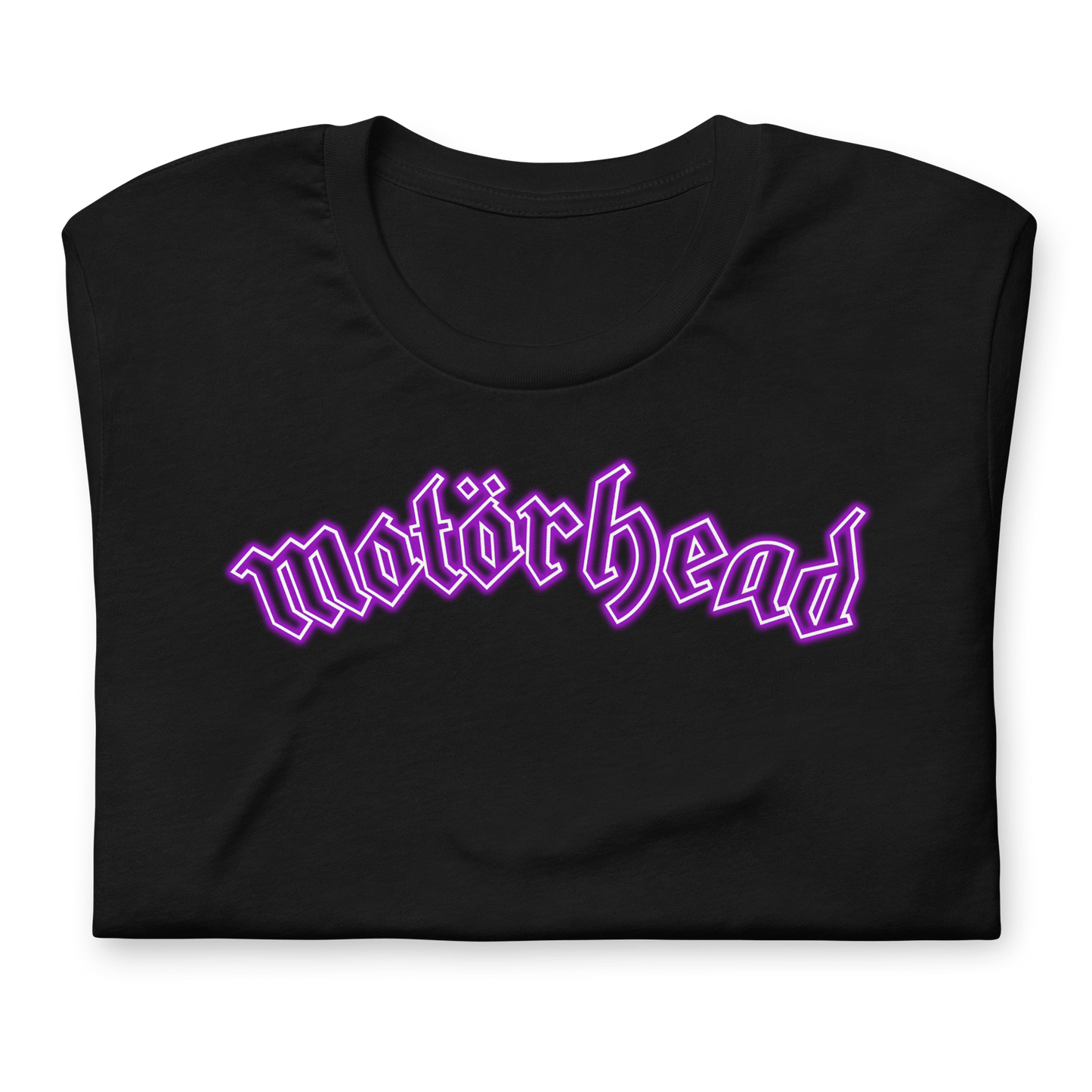Motorhead Neon Pink Moon Officially Licensed Mens T Shirt Black