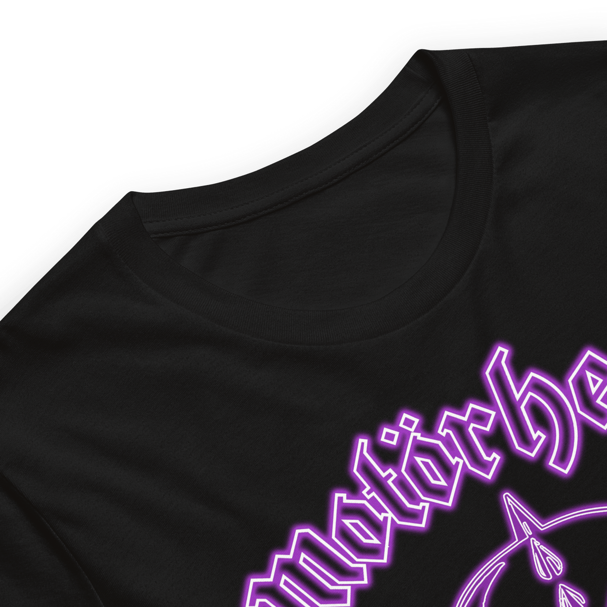 Motorhead Neon Purple Warpig Officially Licensed Mens T Shirt Black