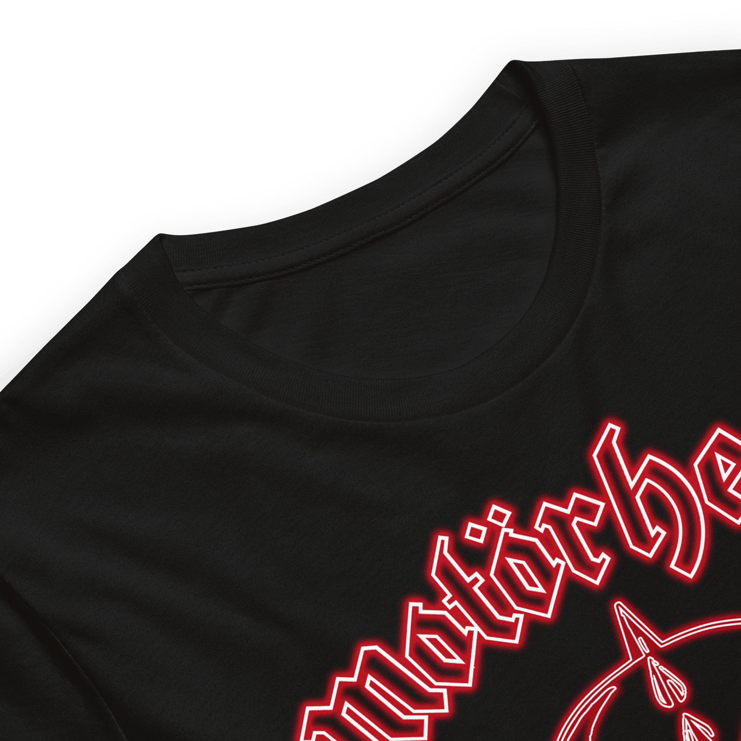 Motorhead Neon Red Warpig Officially Licensed Mens T Shirt Black