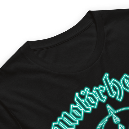 Motorhead Neon Teal Warpig Officially Licensed Mens T Shirt Black