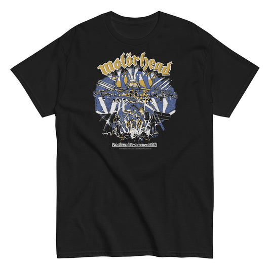 Motorhead No Sleep 'til Hammersmith Mens T Shirt Black