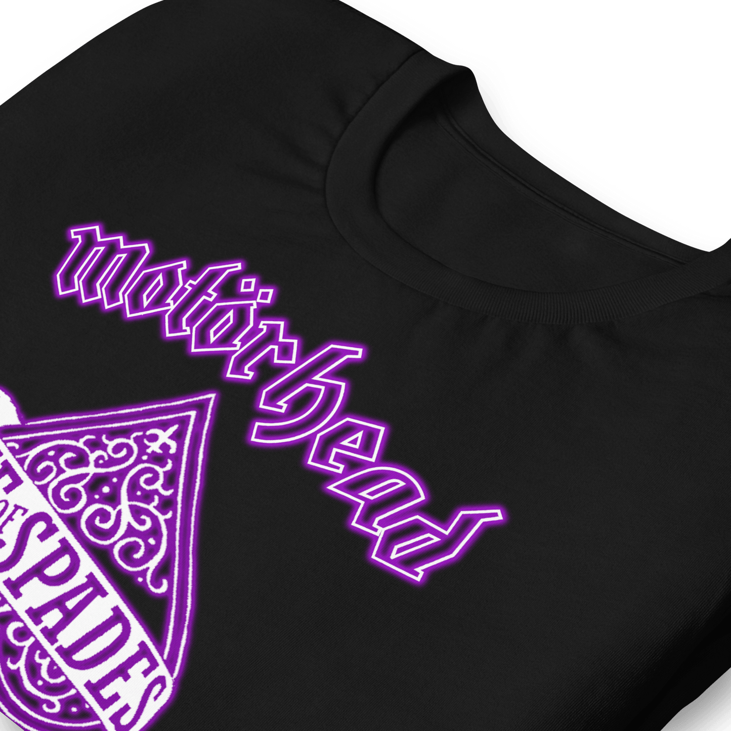 Motorhead Purple Ace Officially Licensed Mens T Shirt Black