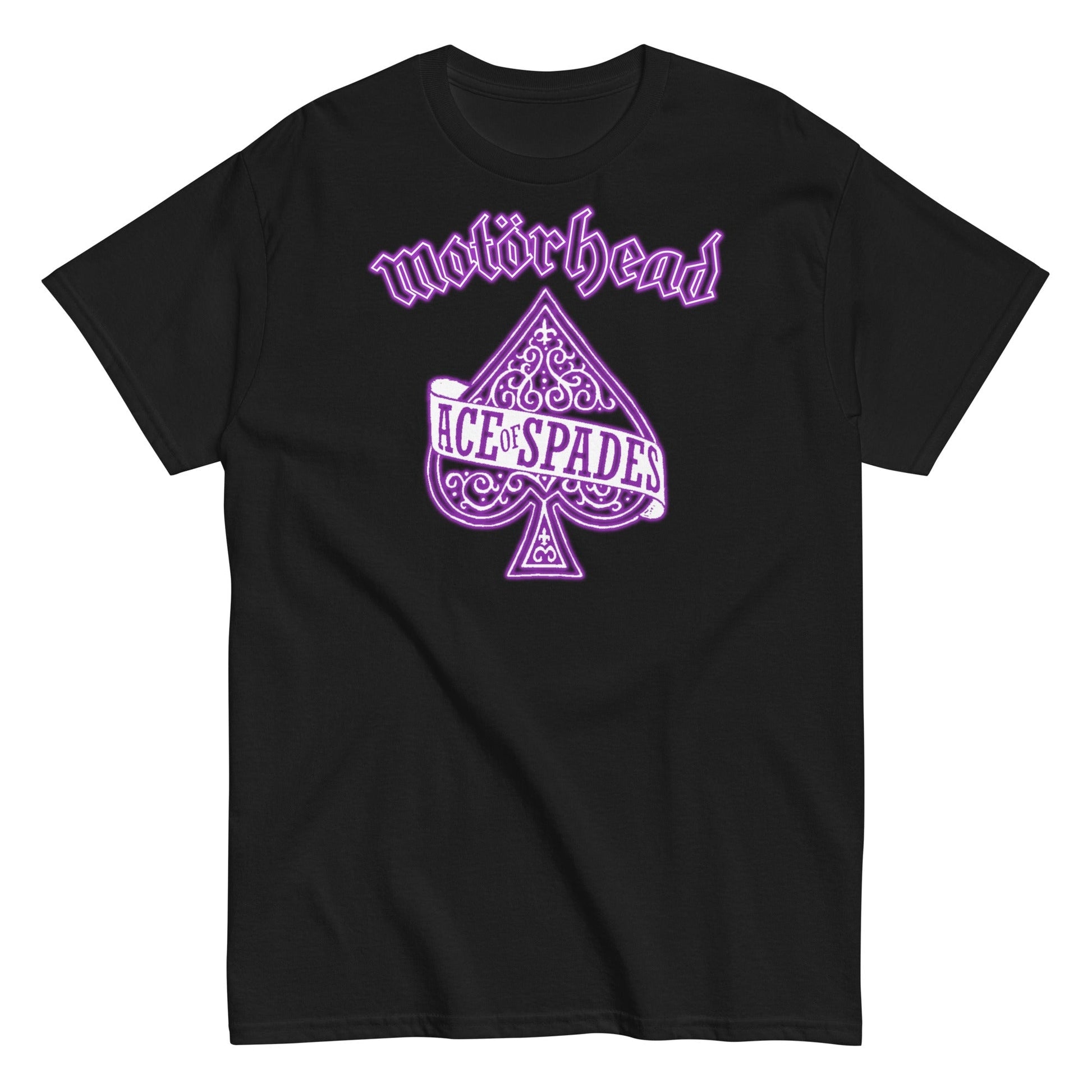 Motorhead Purple Ace Officially Licensed Mens T Shirt Black