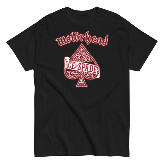 Motorhead Red Ace Mens T Shirt Black