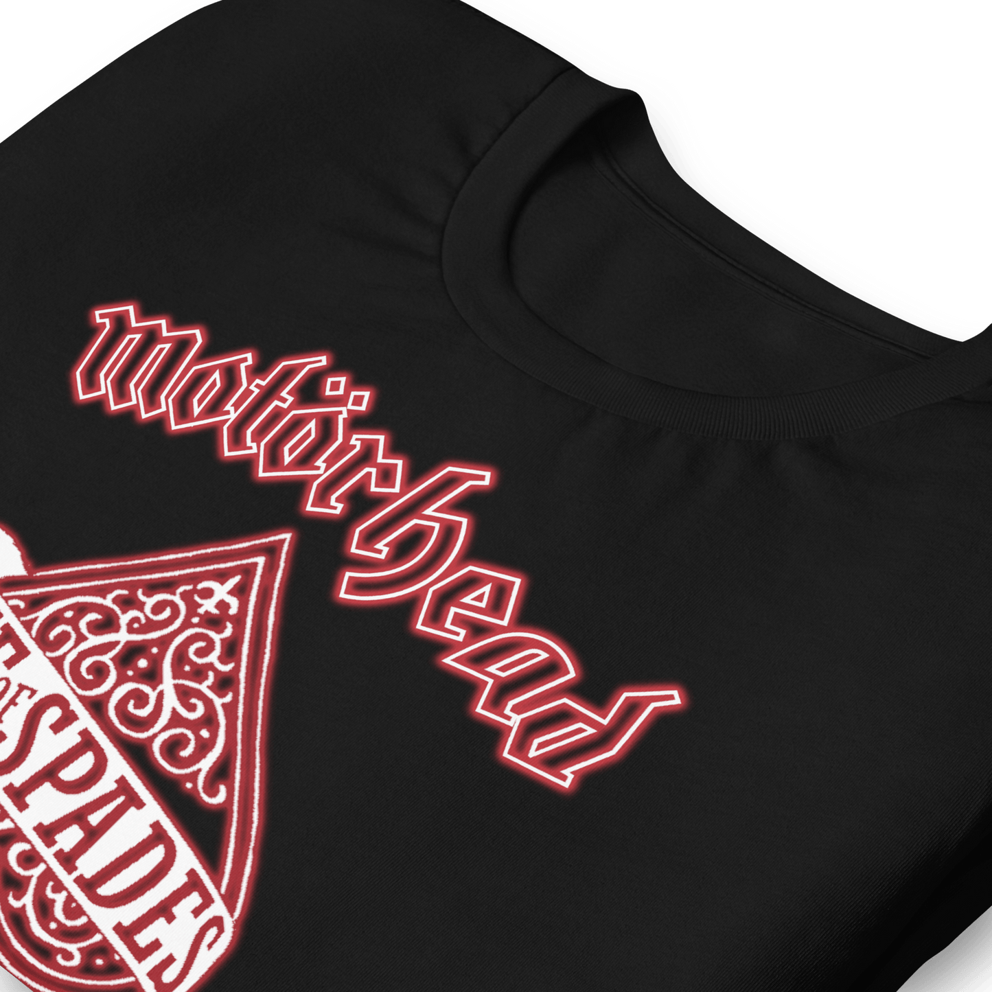 Motorhead Red Ace Officially Licensed Mens T Shirt Black