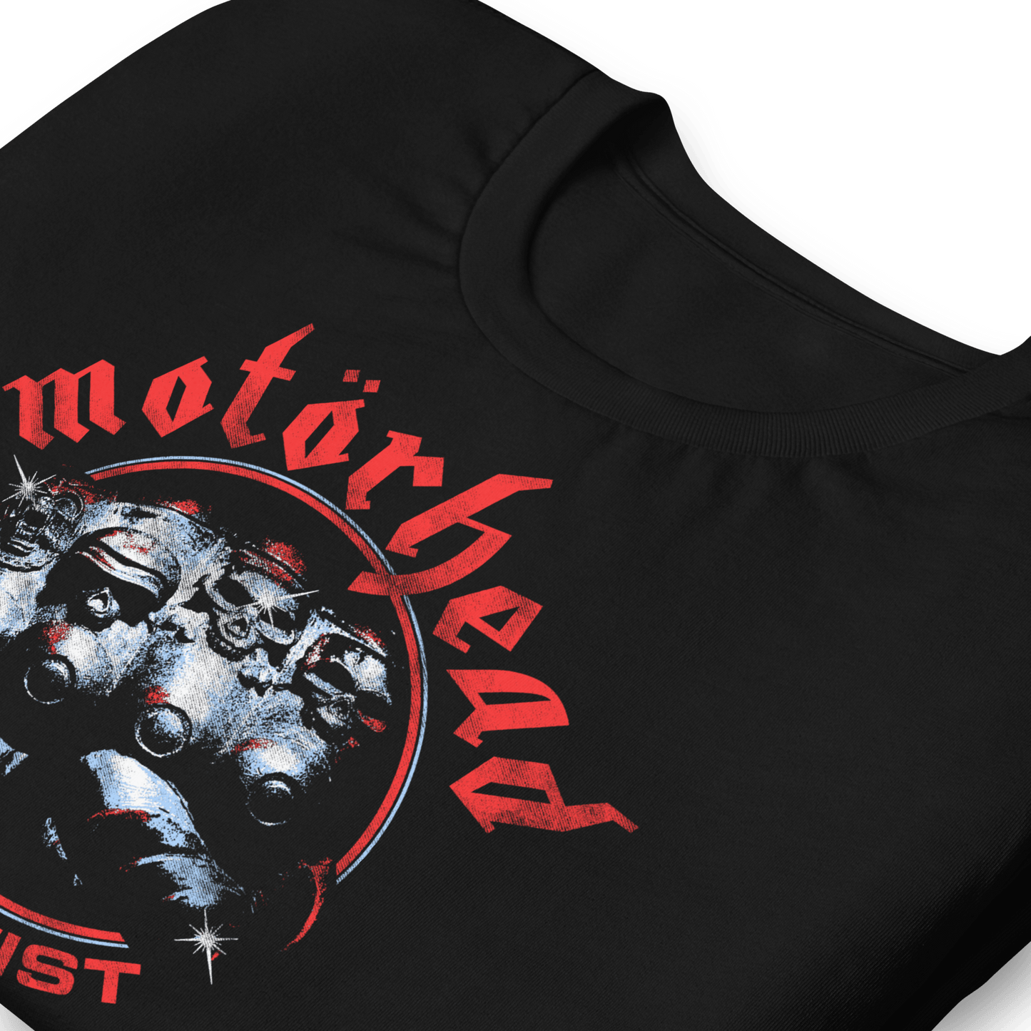 Motorhead Red Fist Officially Licensed Mens T Shirt Black