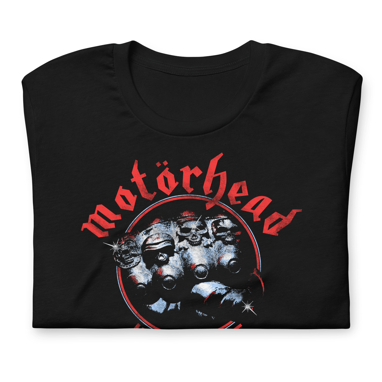 Motorhead Red Fist Officially Licensed Mens T Shirt Black