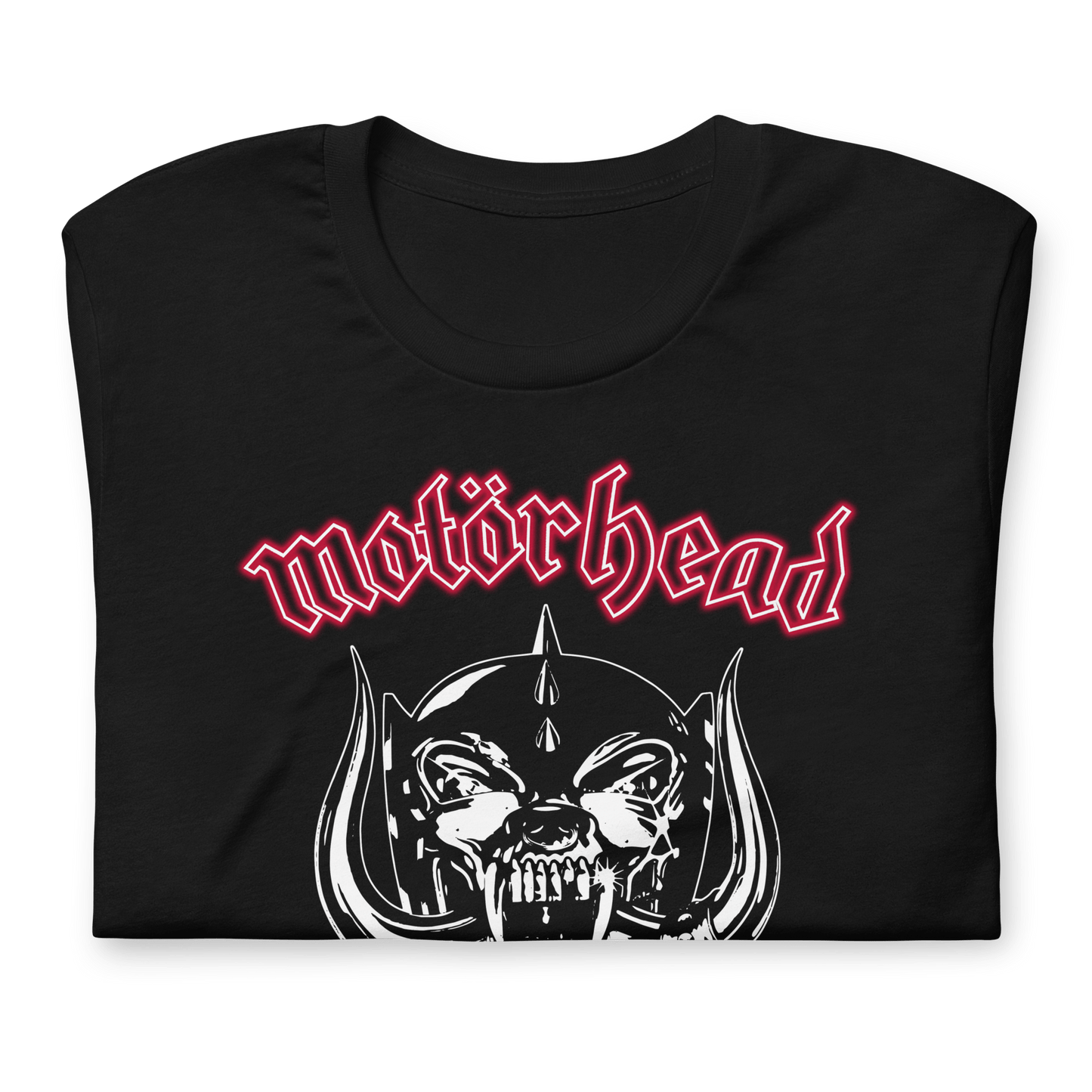 Motorhead Red Logo Officially Licensed Mens T Shirt Black