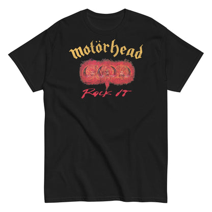 Motorhead Rock It Officially Licensed Mens T Shirt Black