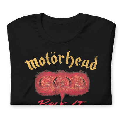 Motorhead Rock It Officially Licensed Mens T Shirt Black