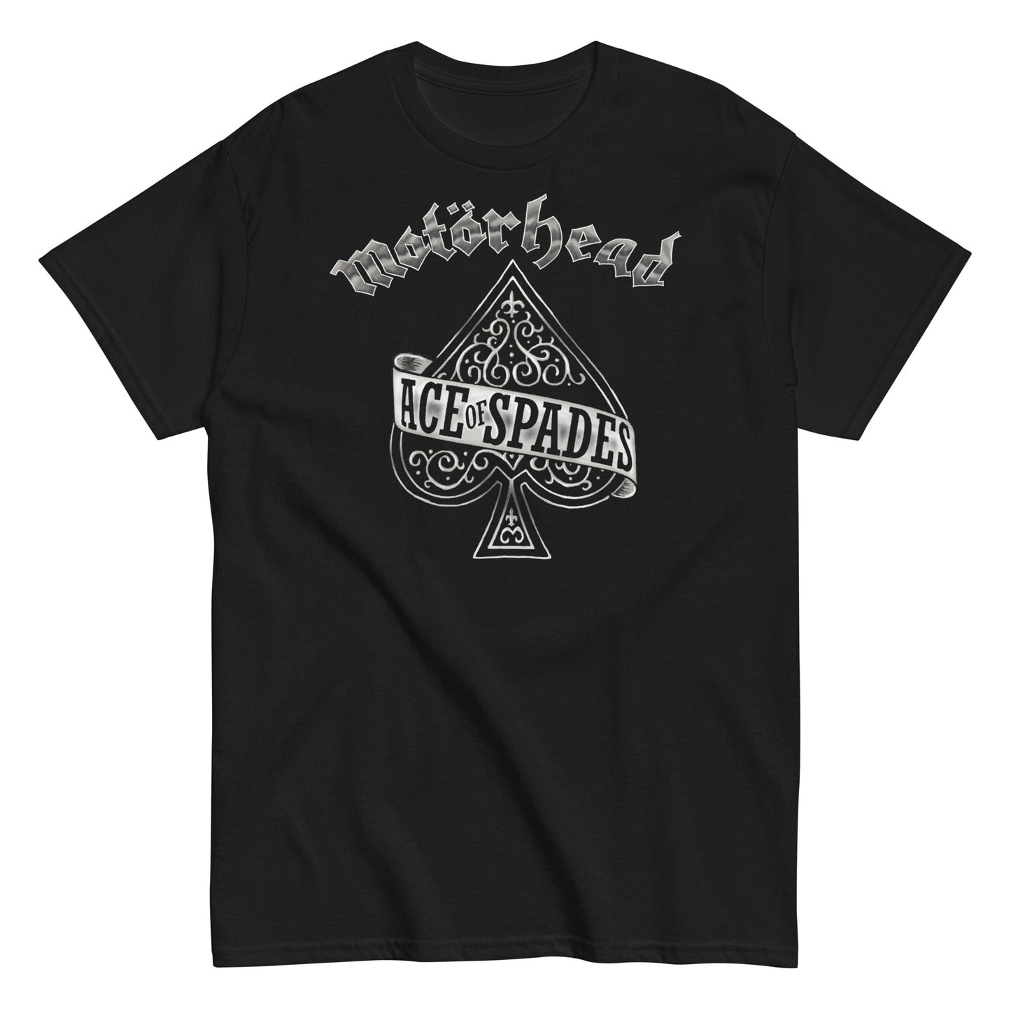 Motorhead Silver Ace Mens T Shirt Black