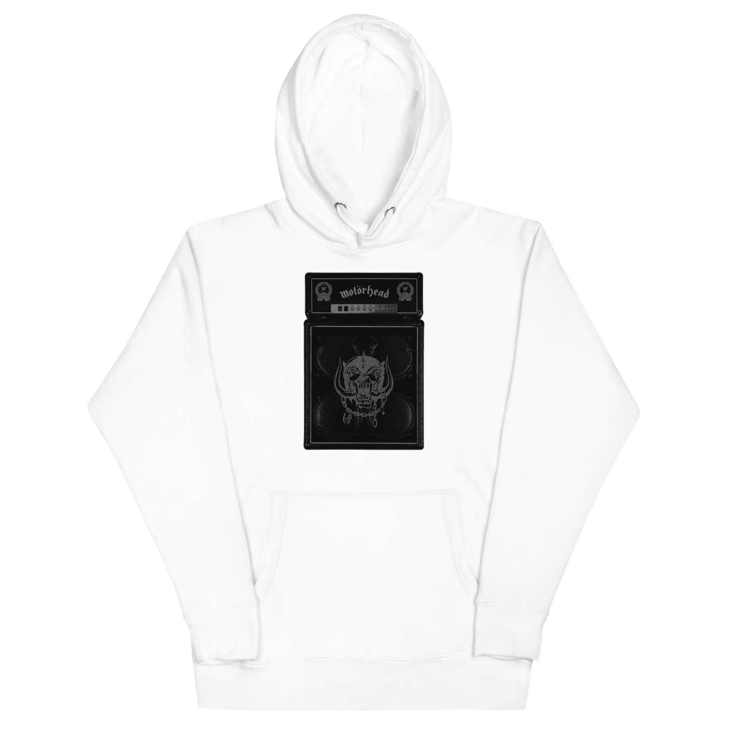 Motorhead Speakerbox Mens Officially Licensed Hoodie White