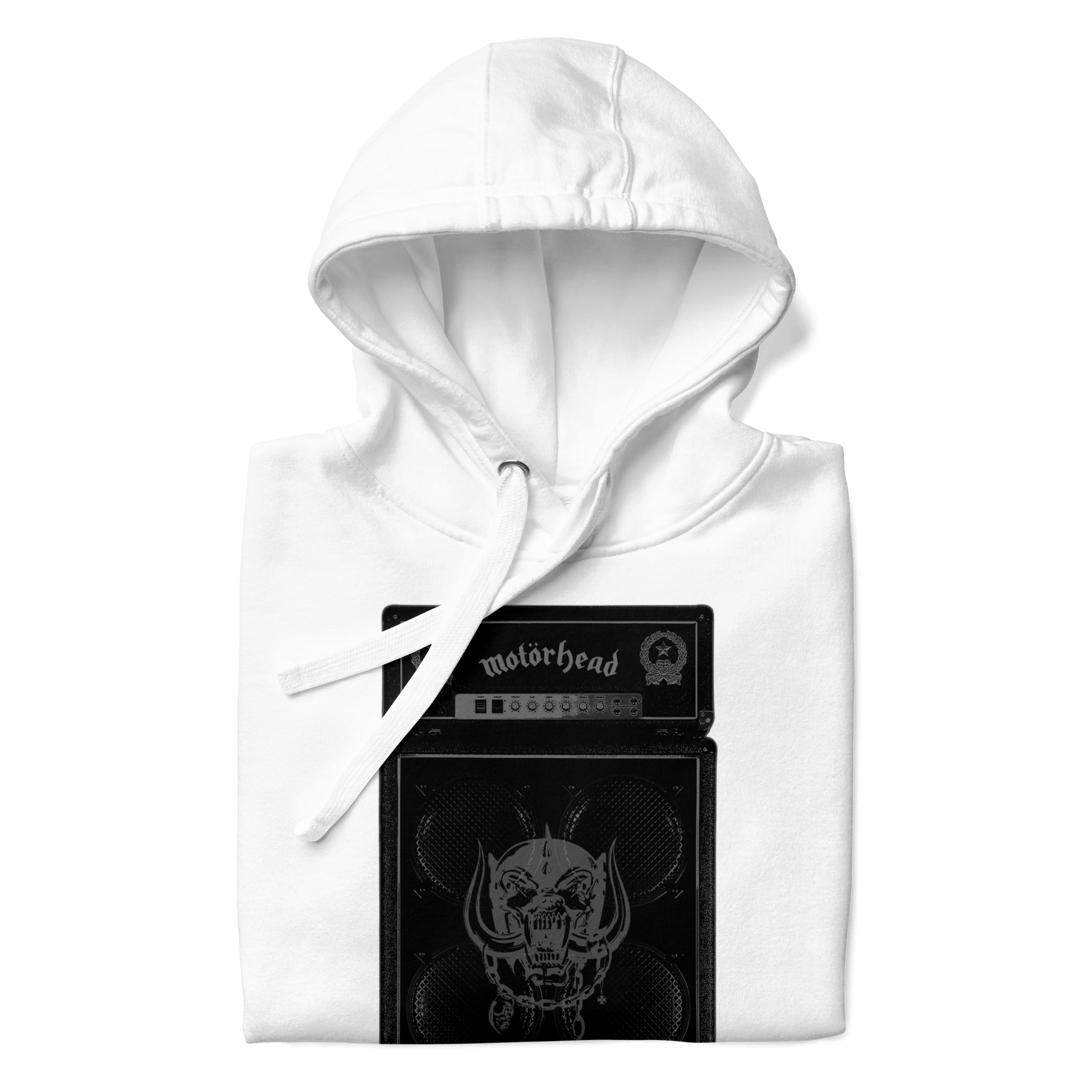 Motorhead Speakerbox Mens Officially Licensed Hoodie White