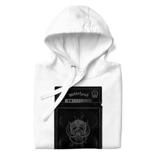 Motorhead Speakerbox Mens Officially Licensed Hoodie White