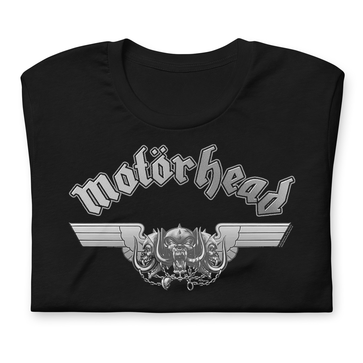 Motorhead Steel Logo Officially Licensed Mens T Shirt Black